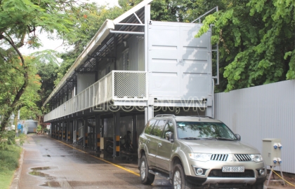 LISOCON cung cấp tổ hợp nhà container cho bệnh viện Việt Pháp